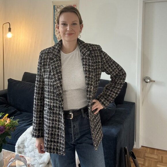 Anine Bing Jackets & Blazers - Madeleine Tweed Blazer